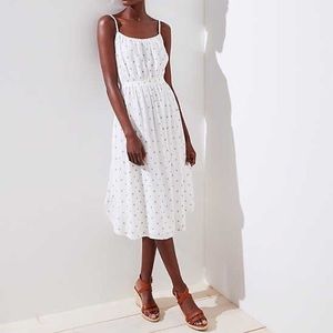 COPY - NWT - Loft polka dot strappy dress